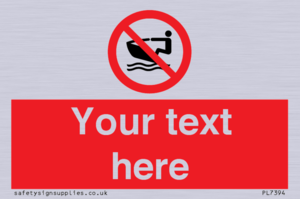 Custom No personal water craft