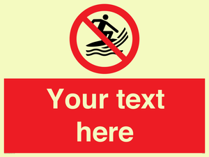 Custom No surf craft