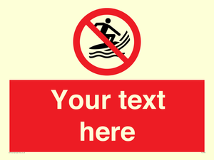 Custom No surf craft