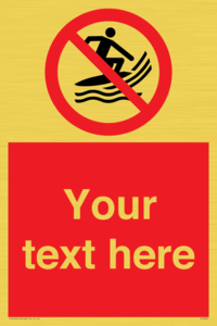 Custom No surf craft