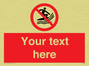 Custom No surf craft