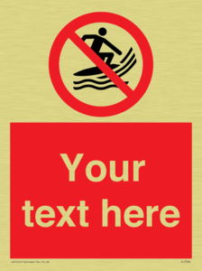 Custom No surf craft