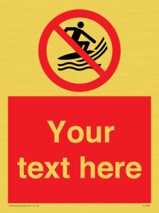 Custom No surf craft