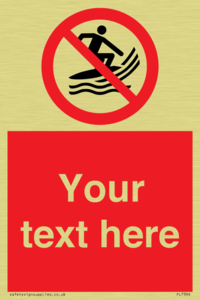 Custom No surf craft