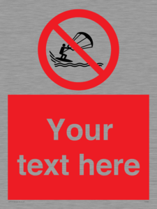 Custom No kite surfing