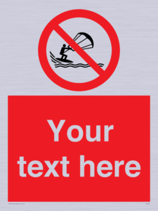 Custom No kite surfing