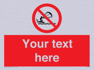 Custom No kite surfing