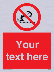 Custom No kite surfing