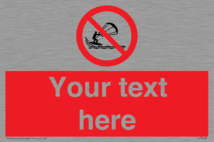 Custom No kite surfing