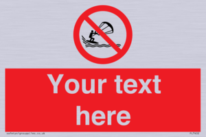 Custom No kite surfing