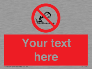 Custom No kite surfing