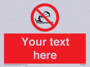 Custom No kite surfing