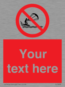 Custom No kite surfing