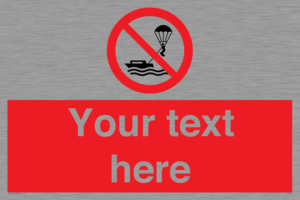 Custom No parasailing