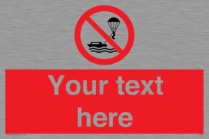 Custom No parasailing