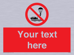 Custom No parasailing