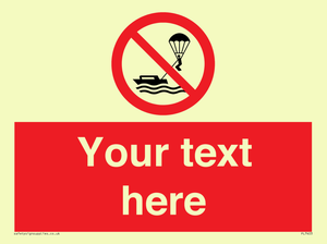 Custom No parasailing