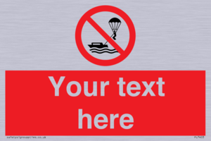 Custom No parasailing