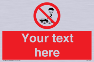 Custom No parasailing