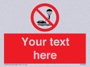 Custom No parasailing