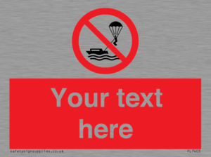 Custom No parasailing