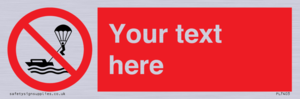 Custom No parasailing