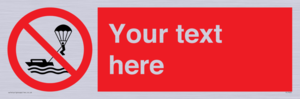 Custom No parasailing