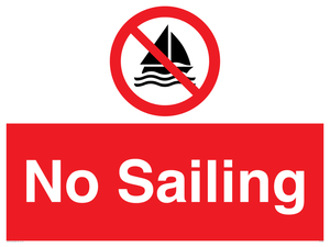 No Sailing 
