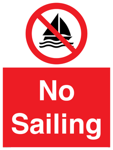 No Sailing 