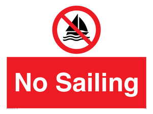 No Sailing 