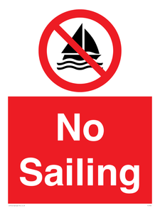 No Sailing 