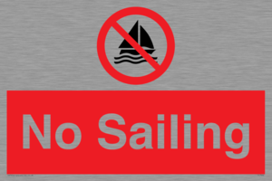 No Sailing 