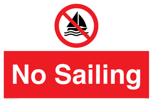 No Sailing 
