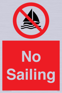 No Sailing 