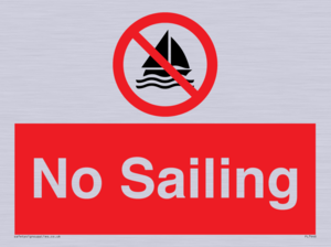 No Sailing 