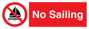 No Sailing 