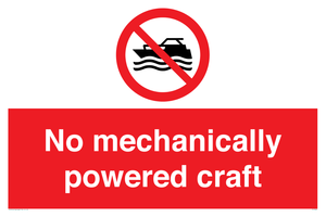 No mechanically powered craft