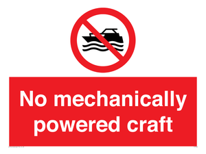 No mechanically powered craft