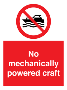 No mechanically powered craft