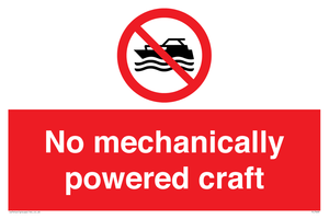 No mechanically powered craft