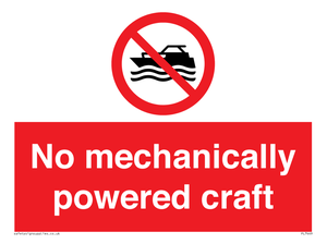 No mechanically powered craft