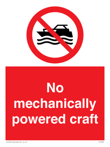 No mechanically powered craft
