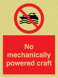 No mechanically powered craft