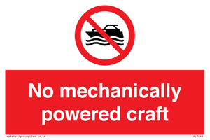 No mechanically powered craft