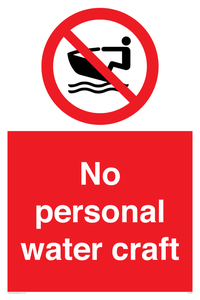 No personal water craft