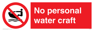 No personal water craft