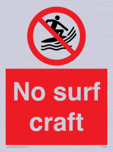 No surf craft