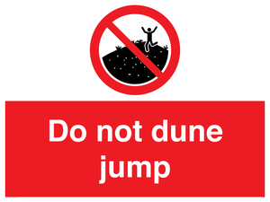 Do not dune jump