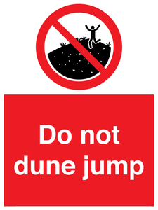 Do not dune jump