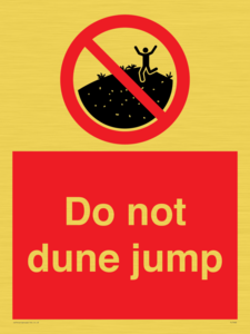 Do not dune jump